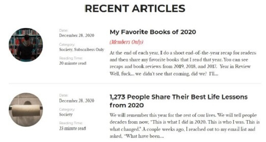 Entrepreneurs And Author Niche