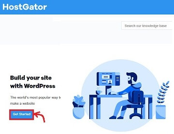 HostGator Dashboard Get Started