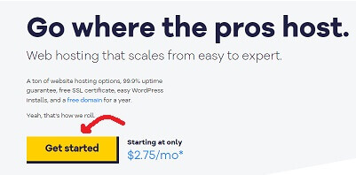 HostGator Homepage
