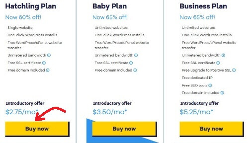 Hostgator Various Plans And Packages