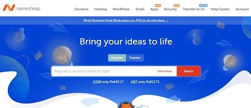 Namecheap Domain Name Registrar