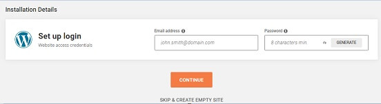 SiteGround Set Up Login