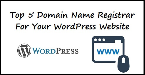 Top 5 Domain Name Registrar For Websites
