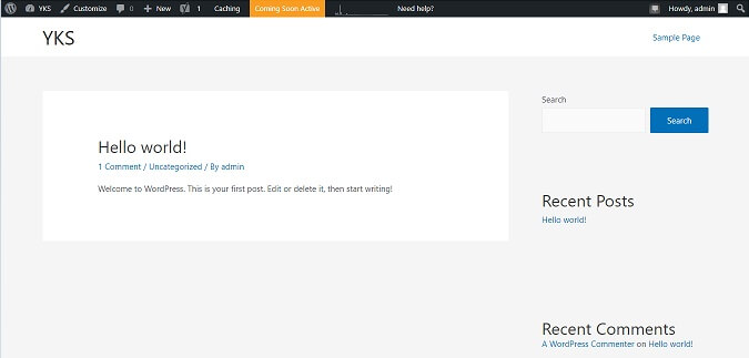 WordPress Blog With Astra Theme
