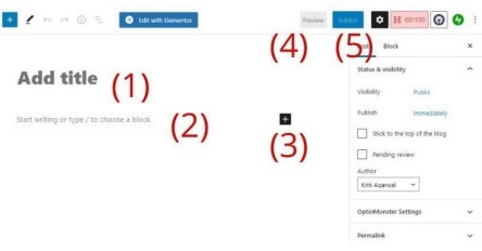 WordPress Create A Page