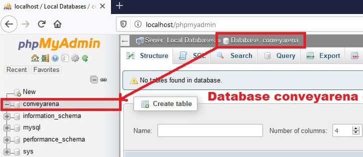 WordPress Database Is Created
