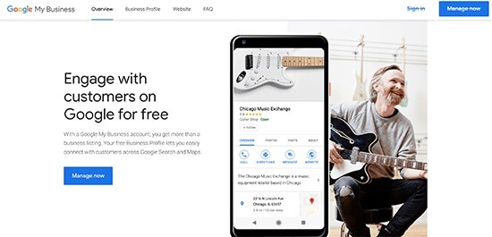 Google My Business Account