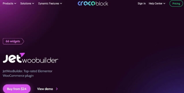 JetWooBuilder Page Builder