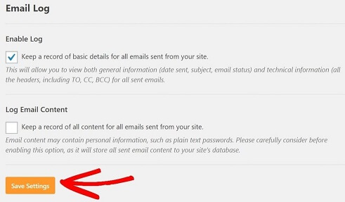 WP Mail SMTP Save Settings
