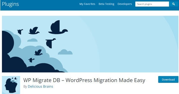 WP Migrate DB WordPress Migration Plugin