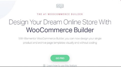 WooCommerce Module Elementor Pro