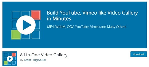 All In One YouTube Video Gallery