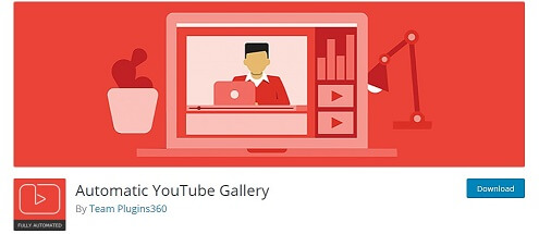Automatic YouTube Gallery