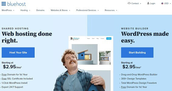Bluehost Web Hosting