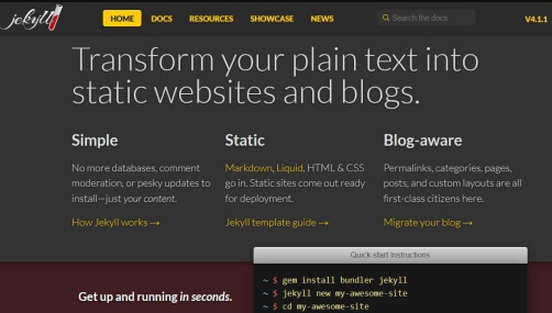 Jekyll Blog Platform
