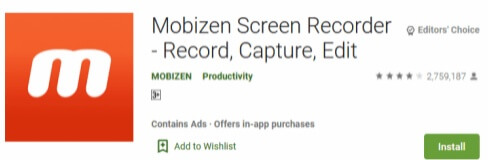 Mobizen Screen Recorder