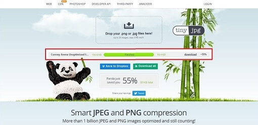 TinyJPG Or TinyPNG Compression