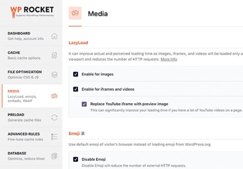WP Rocket Lazy Load Images