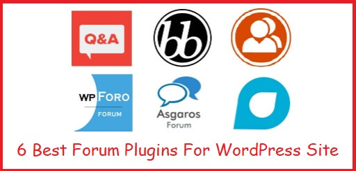 6 Best Forum Plugins For WordPress Site