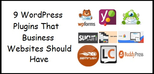 9 WordPress Plugins For Business Websites