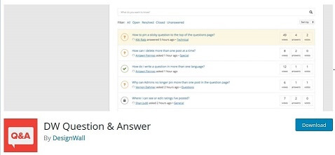 DW Question and Answer WordPress Plugin