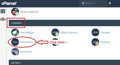 Subdomains In cPanel