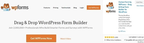 WPForms WordPress Plugin For Business Website