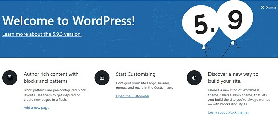 WordPress Latest Version Update