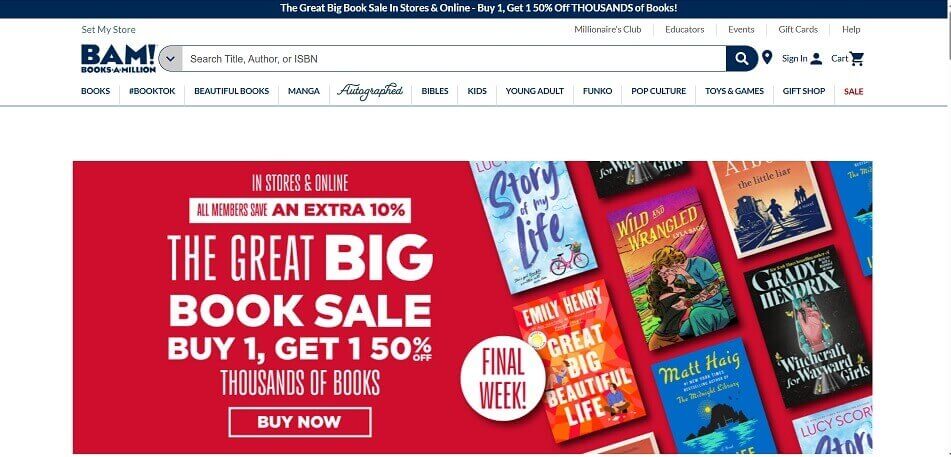 Books A Million