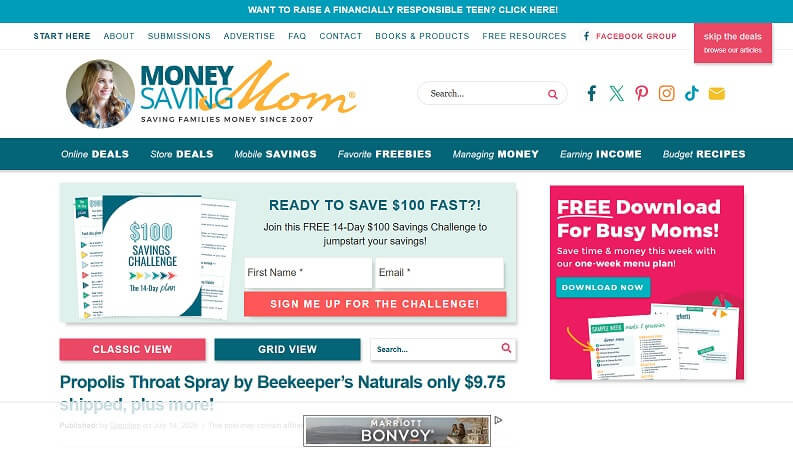 Money Saving Mom