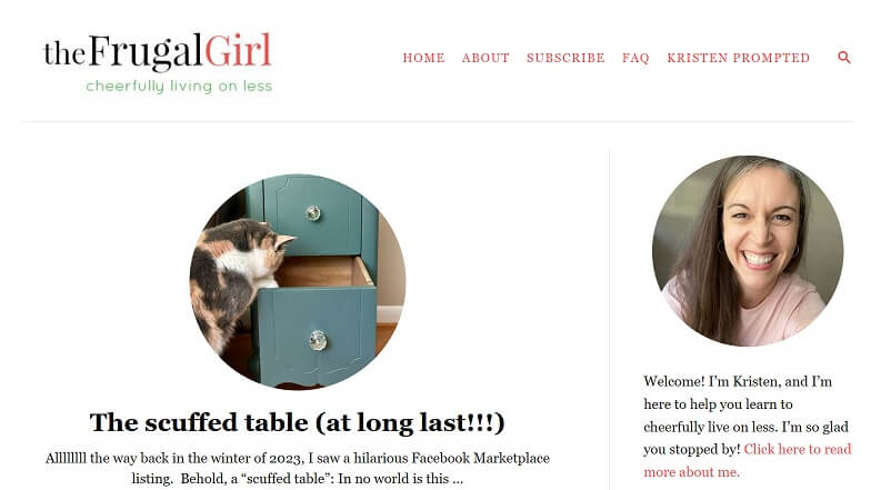 The Frugal Girl